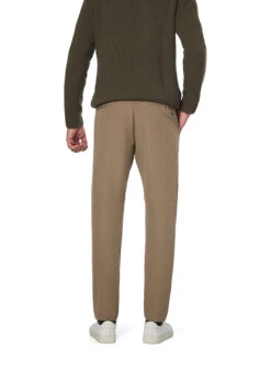 BOSS Green, Hose Commuter, Regular Fit, Mikrofaser-Stretch, Wasserabweisend, Greige -Herrenausstatter Verkaufe 450817 norm2