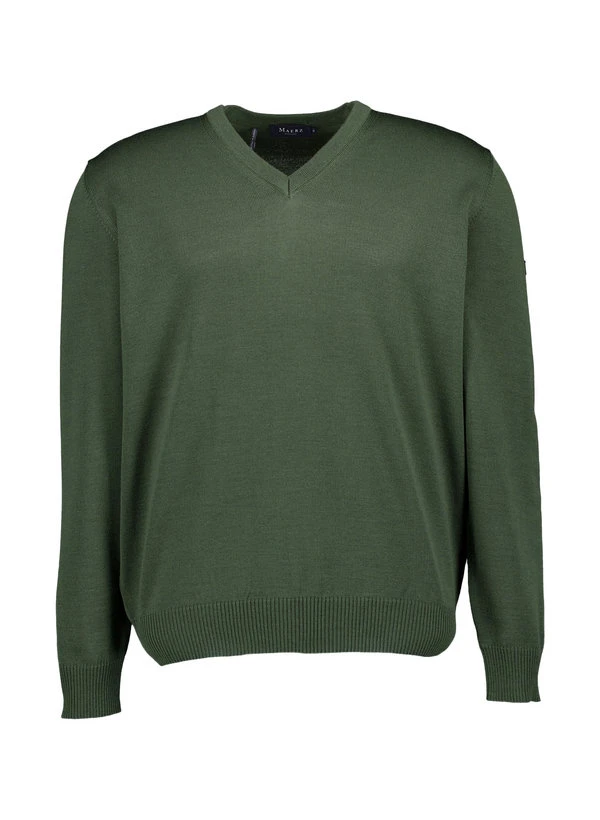 MAERZ Muenchen, Pullover, Merinowolle waschbar, koralle MAERZ Muenchen, Pullover, Merinowolle Waschbar, Koralle -Herrenausstatter Verkaufe 450820 norm