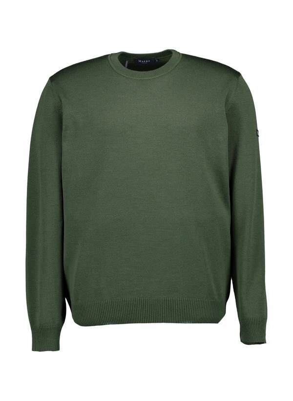 MAERZ Muenchen, Pullover, Merinowolle waschbar, waldgrün MAERZ Muenchen, Pullover, Merinowolle Waschbar, Waldgrün -Herrenausstatter Verkaufe 450825 norm