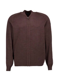 MAERZ Muenchen, Cardigan, Merinowolle Waschbar, Braun