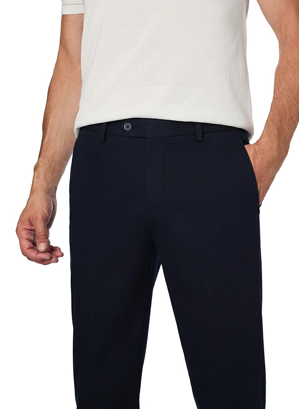 BOGGI MILANO, Hose Justin, Regular Fit, Baumwolle-Tencel™, navy BOGGI MILANO, Hose Justin, Regular Fit, Baumwolle-Tencel™, Navy -Herrenausstatter Verkaufe 450880 norm3