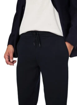 BOGGI MILANO, Sweatpants Giro, Regular Fit, Jersey, Navy 3 BOGGI MILANO, Sweatpants Giro, Regular Fit, Jersey, Navy -Herrenausstatter Verkaufe 450881 norm3