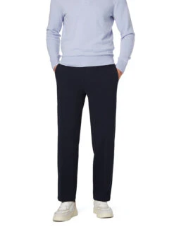 BOGGI MILANO, Sweatpants Mirko, Regular Fit, Jersey, Navy