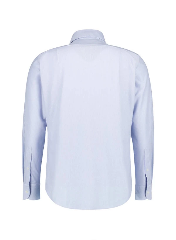 BOGGI MILANO, Hemd, Jersey, mittelblau-weiß gestreift BOGGI MILANO, Hemd, Jersey, Mittelblau-weiß Gestreift -Herrenausstatter Verkaufe 450893 norm2