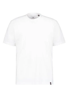 BOGGI MILANO, T-Shirt, Regular Fit, Baumwolle, Weiß