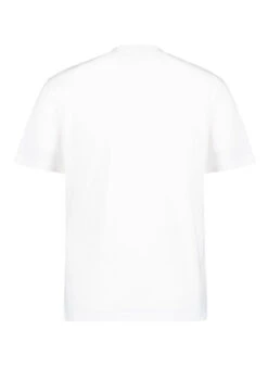 BOGGI MILANO, T-Shirt, Regular Fit, Baumwolle, Weiß -Herrenausstatter Verkaufe 450901 norm2