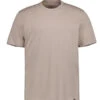BOGGI MILANO, T-Shirt, Regular Fit, Baumwolle, Taupe