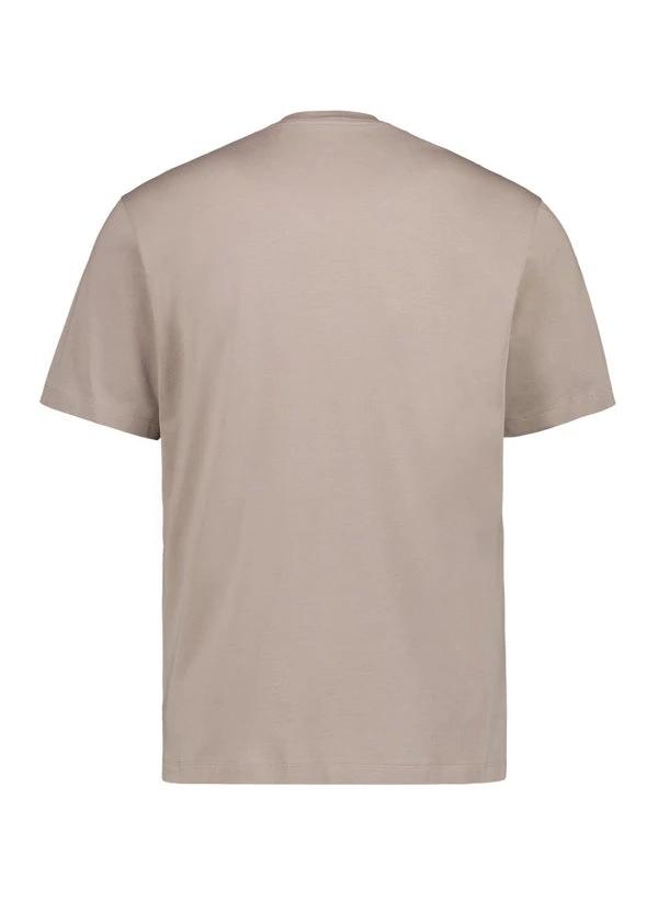 BOGGI MILANO, T-Shirt, Regular Fit, Baumwolle, taupe BOGGI MILANO, T-Shirt, Regular Fit, Baumwolle, Taupe -Herrenausstatter Verkaufe 450905 norm2