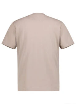 BOGGI MILANO, T-Shirt, Regular Fit, Baumwoll-Piqué, Taupe 2 BOGGI MILANO, T-Shirt, Regular Fit, Baumwoll-Piqué, Taupe -Herrenausstatter Verkaufe 450917 norm2
