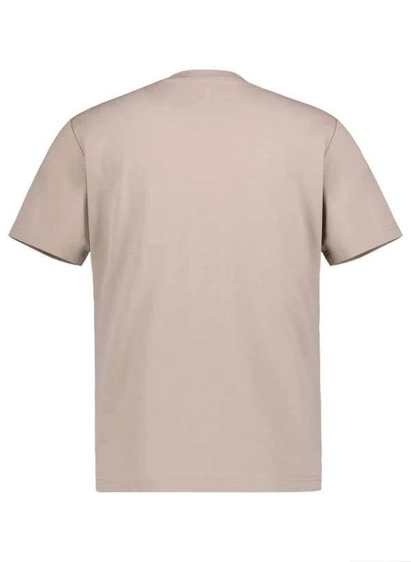 BOGGI MILANO, T-Shirt, Regular Fit, Baumwoll-Piqué, taupe BOGGI MILANO, T-Shirt, Regular Fit, Baumwoll-Piqué, Taupe -Herrenausstatter Verkaufe 450917 norm2