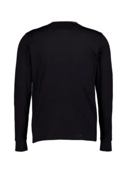 Fred Perry, Longsleeve, Baumwolle, Schwarz -Herrenausstatter Verkaufe 450921 norm2