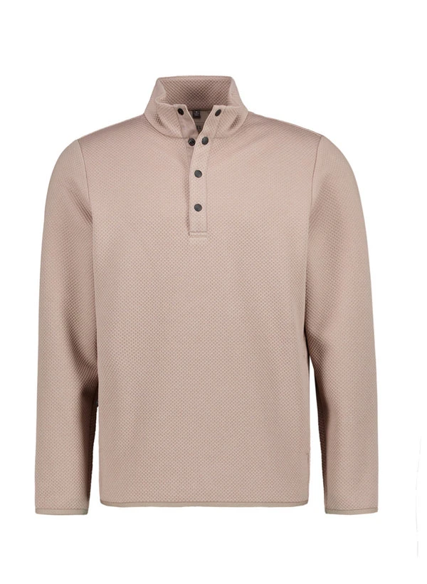 BOGGI MILANO, Sweatshirt, Regular Fit, Baumwolle, taupe BOGGI MILANO, Sweatshirt, Regular Fit, Baumwolle, Taupe -Herrenausstatter Verkaufe 450923 norm