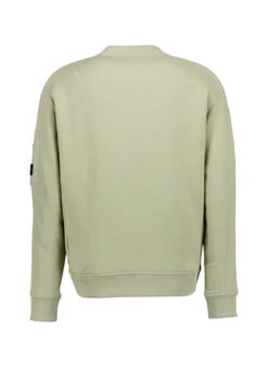 BOSS Orange, Sweatshirt Mixed, Baumwolle, Salbeigrün -Herrenausstatter Verkaufe 450936 norm2