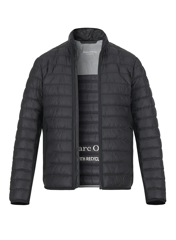 Marc O'Polo, Steppjacke, Mikrofaser wasserabweisend, schwarz Marc O'Polo, Steppjacke, Mikrofaser Wasserabweisend, Schwarz -Herrenausstatter Verkaufe 450937 norm