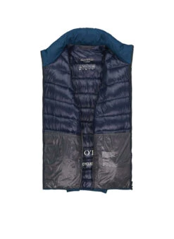 Marc O'Polo, Steppjacke, Mikrofaser Wasserabweisend, Blau -Herrenausstatter Verkaufe 450941 norm3