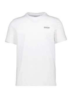 MUSTANG, T-Shirt, Baumwolle, Weiß