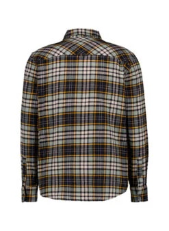 MUSTANG, Hemd, Regular Fit, Flanell, Grün-gelb Kariert -Herrenausstatter Verkaufe 450996 norm2