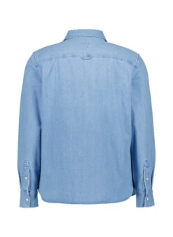 MUSTANG, Jeanshemd, Regular Fit, Baumwolle, Blau 2 MUSTANG, Jeanshemd, Regular Fit, Baumwolle, Blau -Herrenausstatter Verkaufe 450997 norm2