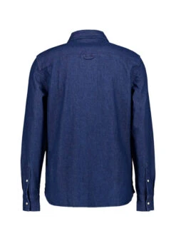 MUSTANG, Jeanshemd, Regular Fit, Baumwolle, Mittelblau -Herrenausstatter Verkaufe 450998 norm2