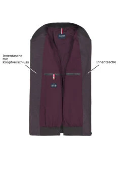 HECHTER PARIS, Blouson, Modern Fit, Mikrofaser, Dunkelbraun 2 HECHTER PARIS, Blouson, Modern Fit, Mikrofaser, Dunkelbraun -Herrenausstatter Verkaufe 451021 norm3