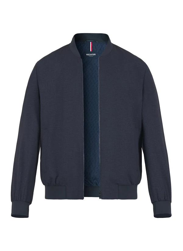 HECHTER PARIS, Blouson, Modern Fit, Mikrofaser, dunkelblau HECHTER PARIS, Blouson, Modern Fit, Mikrofaser, Dunkelblau -Herrenausstatter Verkaufe 451024 norm