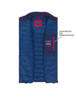 N.Z.A., Steppweste, Mikrofaser Wasserabweisend, Rot -Herrenausstatter Verkaufe 451035 norm3