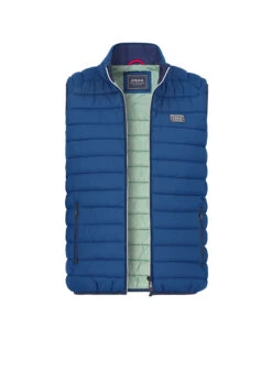 N.Z.A., Steppweste, Mikrofaser Wasserabweisend, Blau