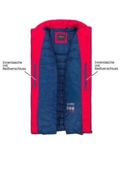 N.Z.A., Jacke, Mikrofaser Wasserabweisend, Rot 2 N.Z.A., Jacke, Mikrofaser Wasserabweisend, Rot -Herrenausstatter Verkaufe 451038 norm3