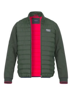 N.Z.A., Jacke, Mikrofaser Wasserabweisend, Moosgrün