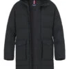 HECHTER PARIS, Daunenparka, Mikrofaser, Schwarz