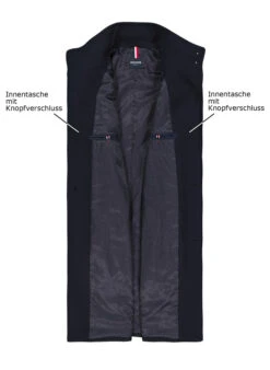 HECHTER PARIS, Mantel, Wolle, Navy -Herrenausstatter Verkaufe 451054 norm3