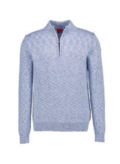 N.Z.A., Troyer, Baumwolle, Eisblau Meliert