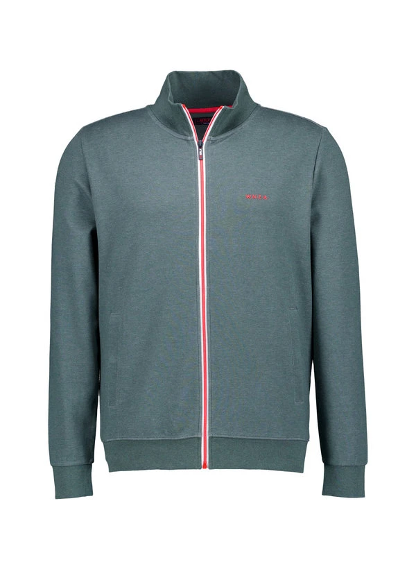 N.Z.A., Sweatjacke, Baumwolle, moosgrün meliert N.Z.A., Sweatjacke, Baumwolle, Moosgrün Meliert -Herrenausstatter Verkaufe 451063 norm