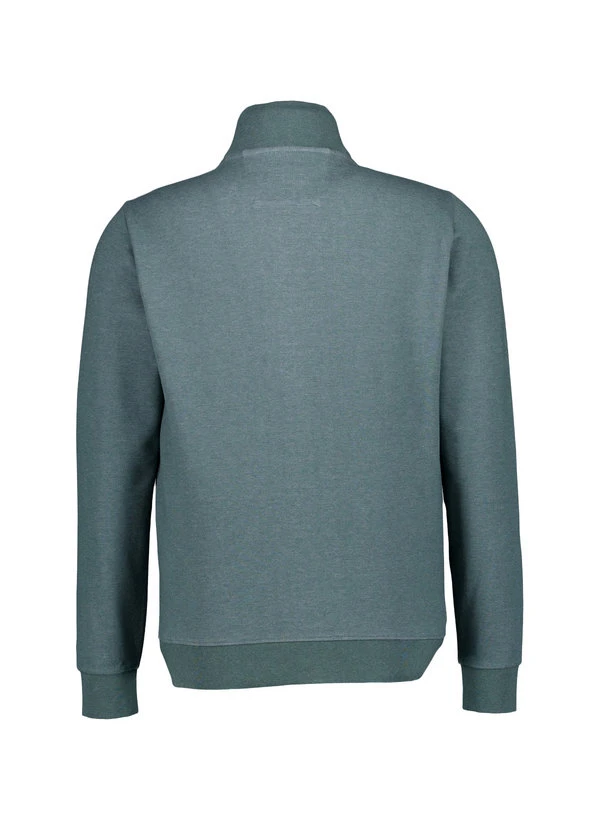 N.Z.A., Sweatjacke, Baumwolle, moosgrün meliert N.Z.A., Sweatjacke, Baumwolle, Moosgrün Meliert -Herrenausstatter Verkaufe 451063 norm2