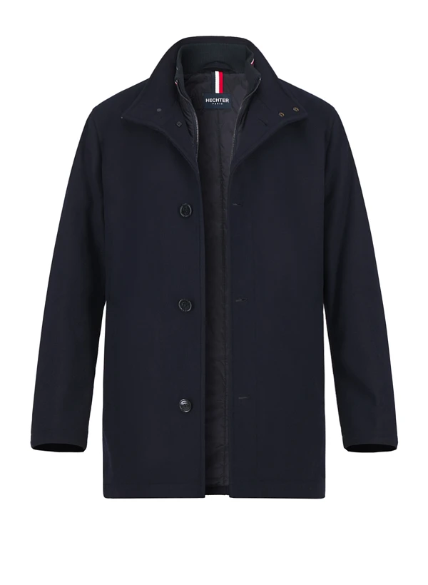 HECHTER PARIS, Jacke, Wolle wattiert, navy HECHTER PARIS, Jacke, Wolle Wattiert, Navy -Herrenausstatter Verkaufe 451069 norm