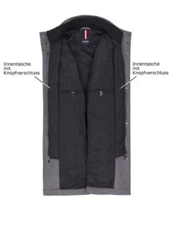 HECHTER PARIS, Jacke, Wolle Wattiert, Dunkelgrau Meliert 2 HECHTER PARIS, Jacke, Wolle Wattiert, Dunkelgrau Meliert -Herrenausstatter Verkaufe 451070 norm3