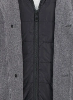 HECHTER PARIS, Jacke, Wolle Wattiert, Dunkelgrau Meliert 3 HECHTER PARIS, Jacke, Wolle Wattiert, Dunkelgrau Meliert -Herrenausstatter Verkaufe 451070 norm4