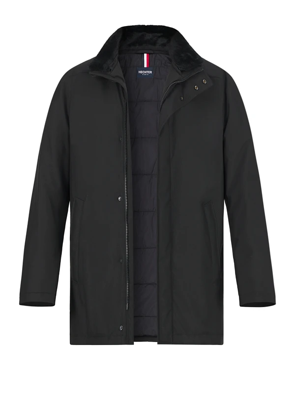 HECHTER PARIS, Jacke, Mikrofaser wasserdicht, schwarz HECHTER PARIS, Jacke, Mikrofaser Wasserdicht, Schwarz -Herrenausstatter Verkaufe 451073 norm