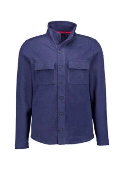 N.Z.A., Overshirt, Baumwolle, Navy