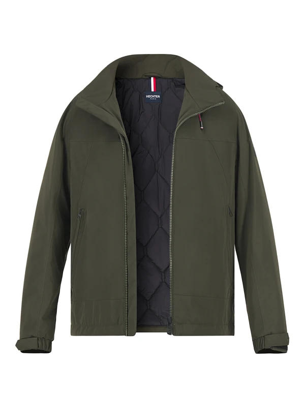 HECHTER PARIS, Jacke, Mikrofaser wasserabweisend, dunkelgrün HECHTER PARIS, Jacke, Mikrofaser Wasserabweisend, Dunkelgrün -Herrenausstatter Verkaufe 451082 norm