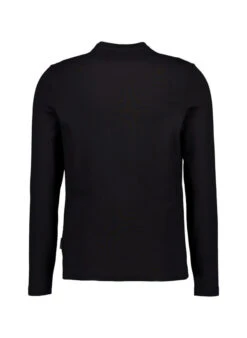 HECHTER PARIS, Longsleeve, Baumwolle, Schwarz -Herrenausstatter Verkaufe 451107 norm2