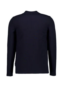 HECHTER PARIS, Longsleeve, Baumwolle, Nachtblau -Herrenausstatter Verkaufe 451108 norm2