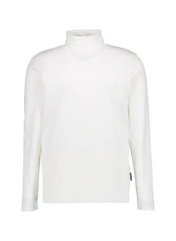 HECHTER PARIS, Rollkragenshirt, Baumwolle, Ecru