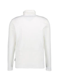 HECHTER PARIS, Rollkragenshirt, Baumwolle, Ecru -Herrenausstatter Verkaufe 451116 norm2