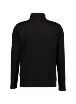 HECHTER PARIS, Rollkragenshirt, Baumwolle, Schwarz -Herrenausstatter Verkaufe 451118 norm2