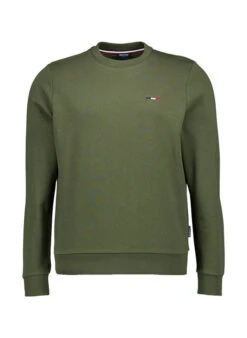 HECHTER PARIS, Sweatshirt, Baumwolle, Dunkelgrün