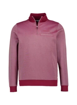 HECHTER PARIS, Troyer, Baumwolle, Rot Meliert