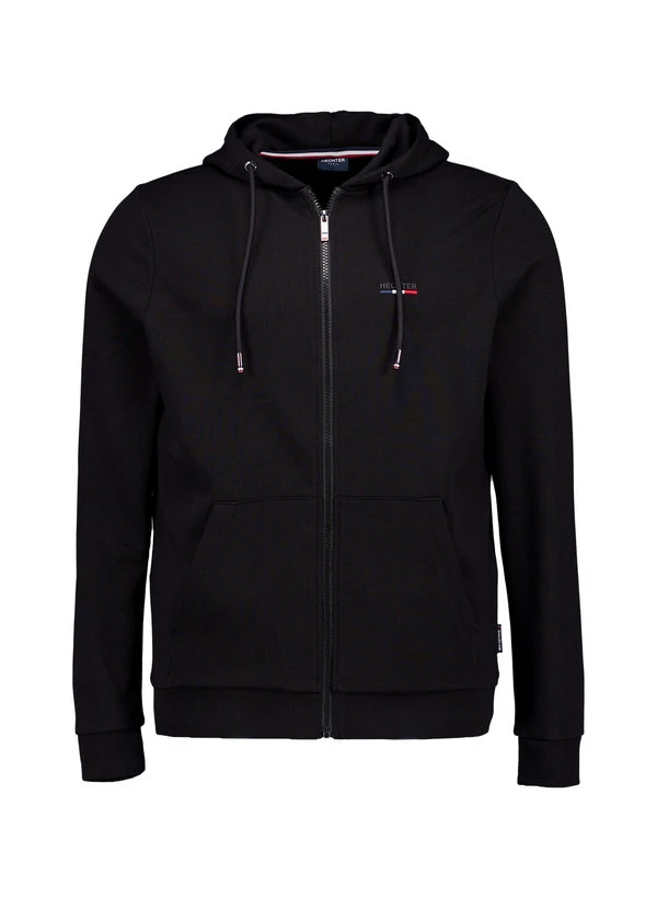 HECHTER PARIS, Sweatjacke, Baumwolle, schwarz HECHTER PARIS, Sweatjacke, Baumwolle, Schwarz -Herrenausstatter Verkaufe 451149 norm