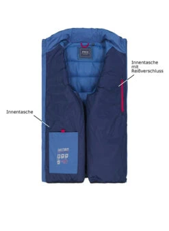 N.Z.A., Jacke, Mikrofaser, Blau -Herrenausstatter Verkaufe 451152 norm3