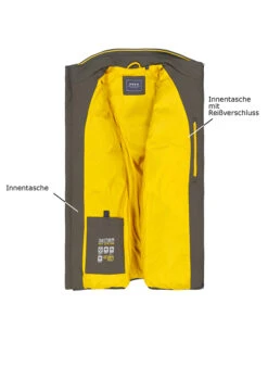 N.Z.A., Jacke, Mikrofaser Wasserabweisend, Grün -Herrenausstatter Verkaufe 451156 norm3